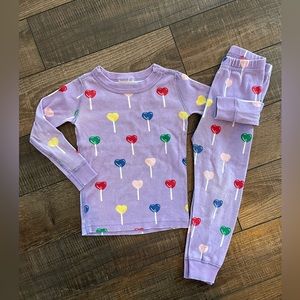 Hanna Andersson//Size 90 (3yo)Pop Hearts pajama